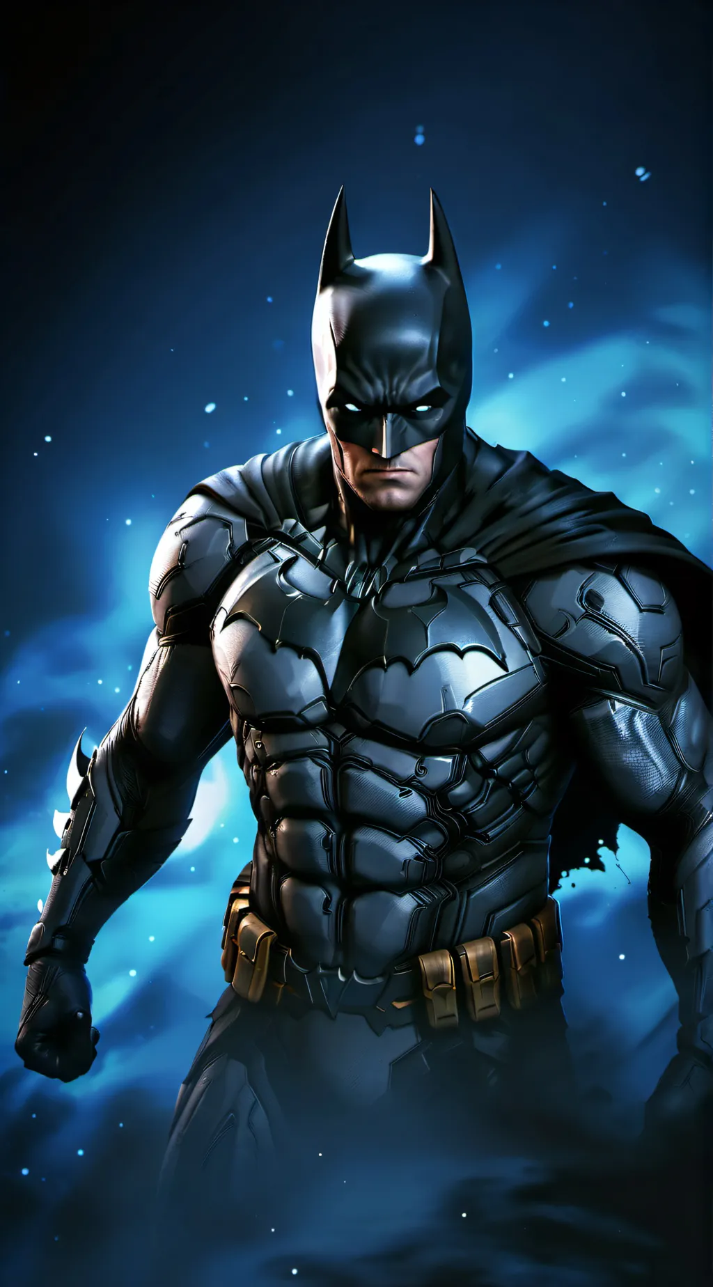 ai character: Batman  background