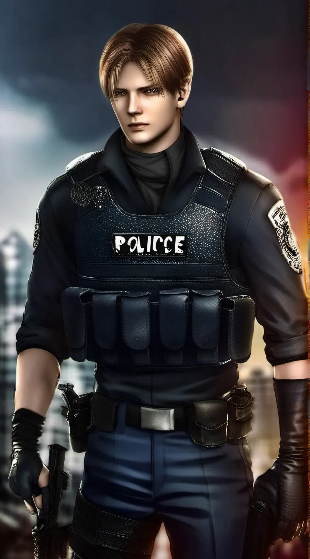 ai character: Resident Evil RP background