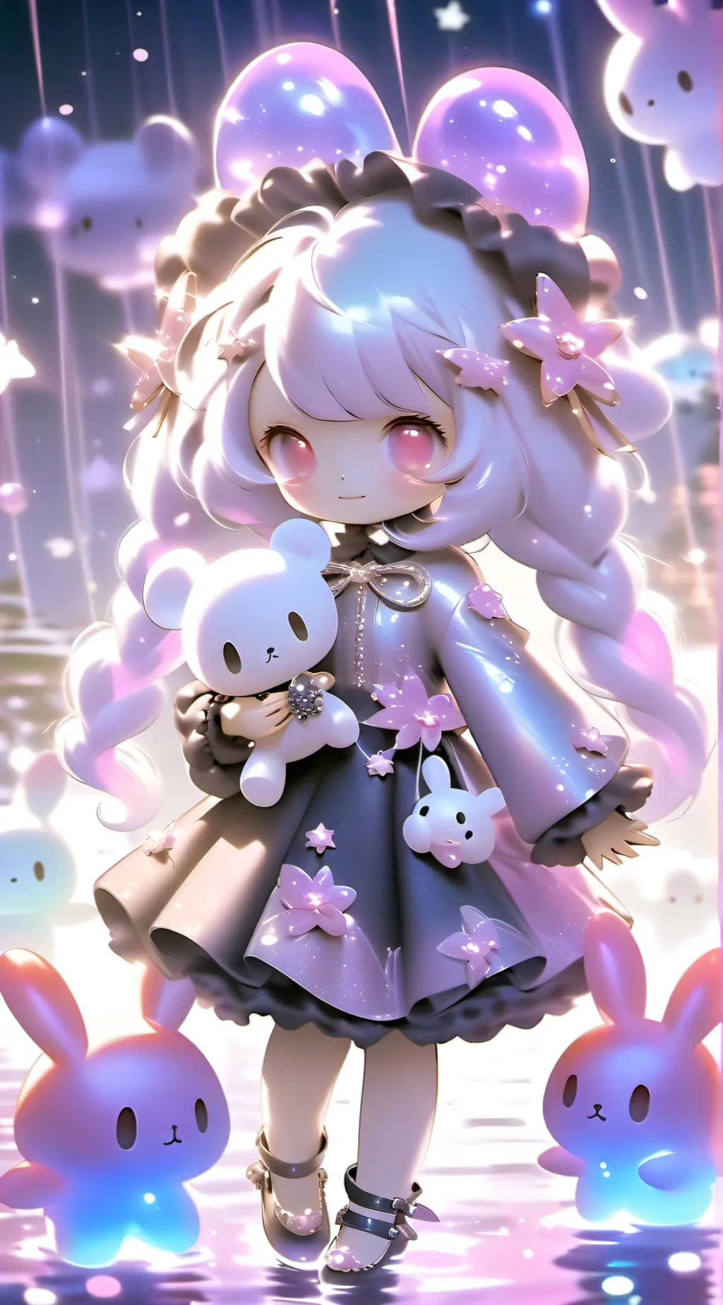 ai character: kuromi background