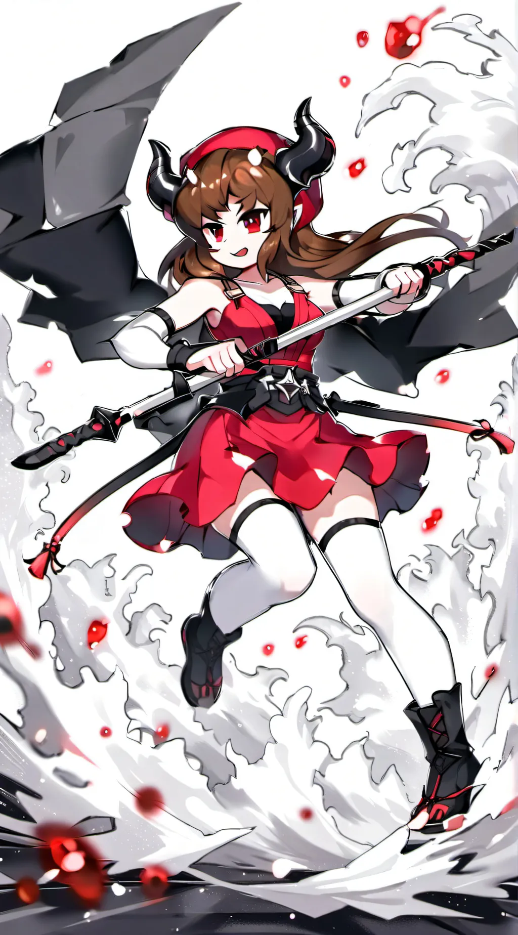 ai character: Girlfriend/cherry background