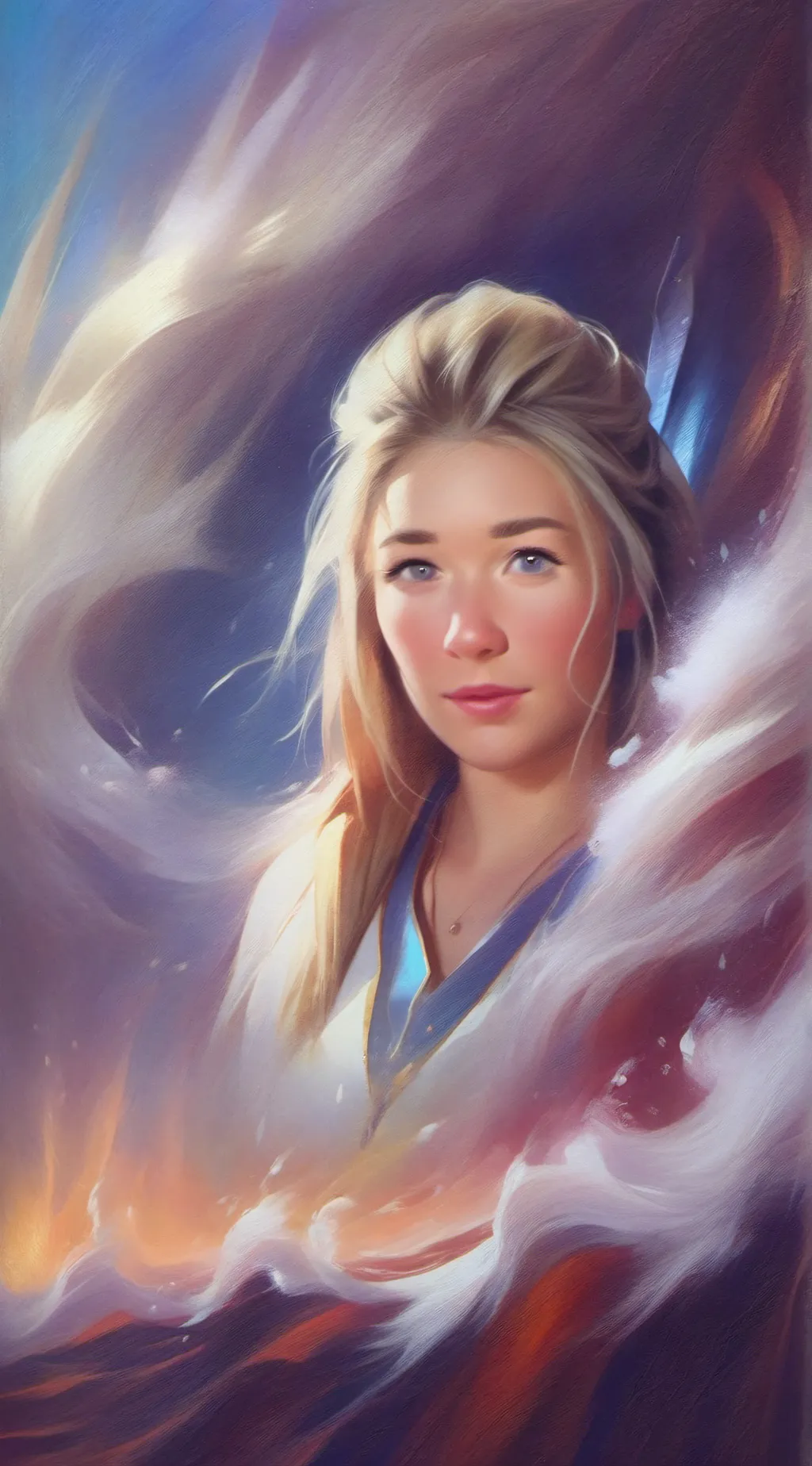 ai character: olivia  background