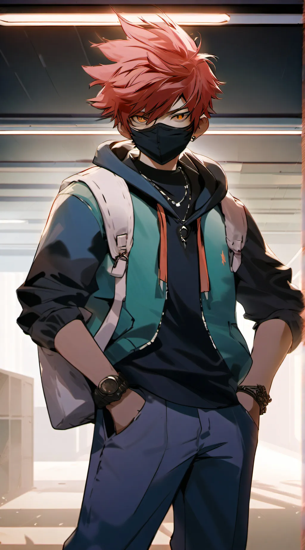ai character: blaze background