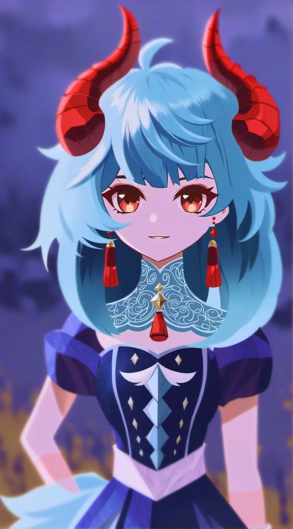 ai character: Lola  background