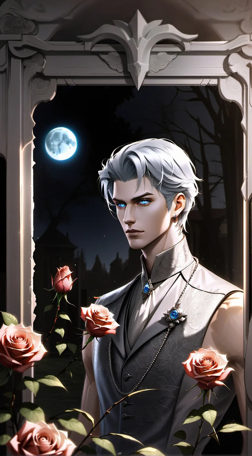 ai character: Evan background