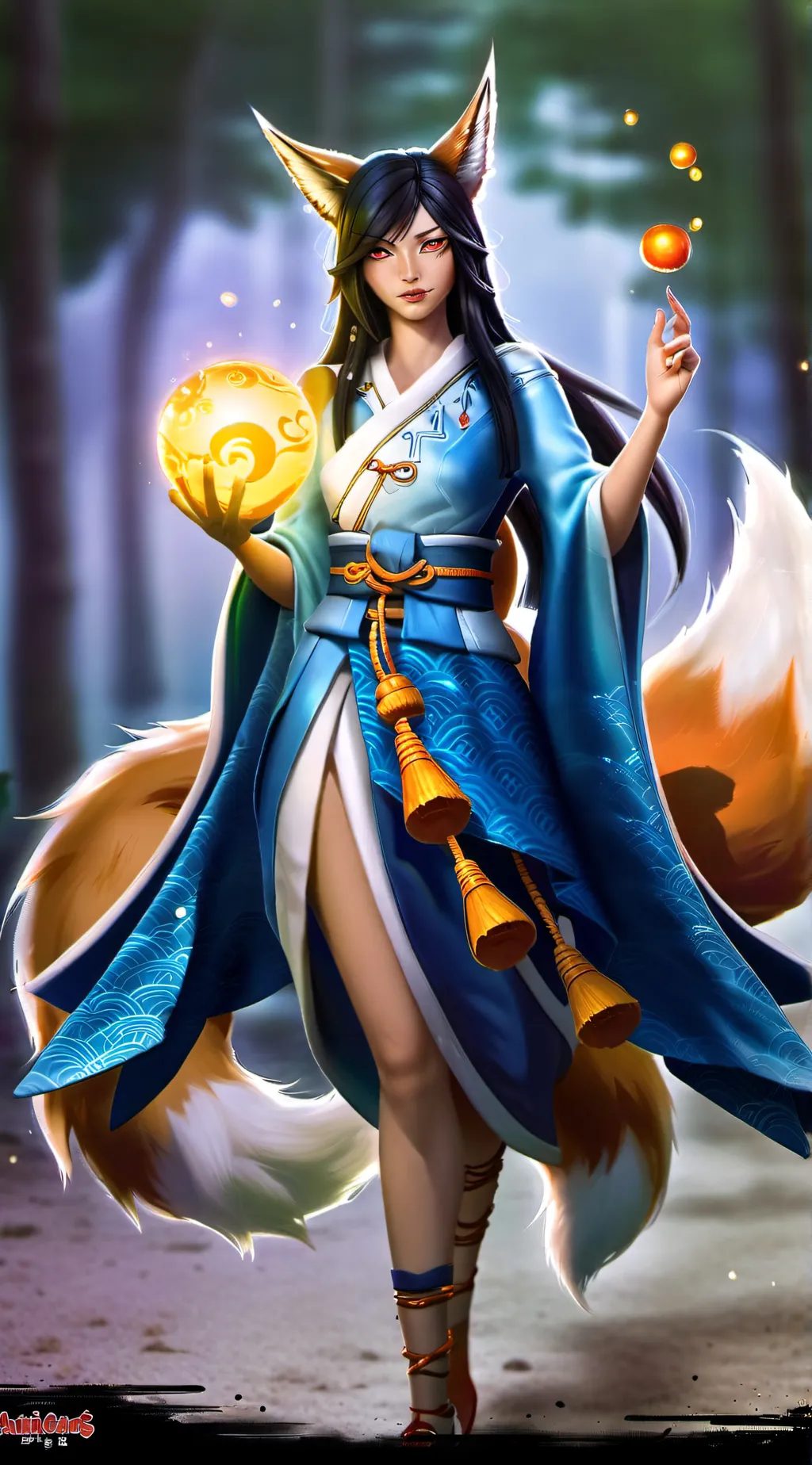 ai character: Demon slayer rp background