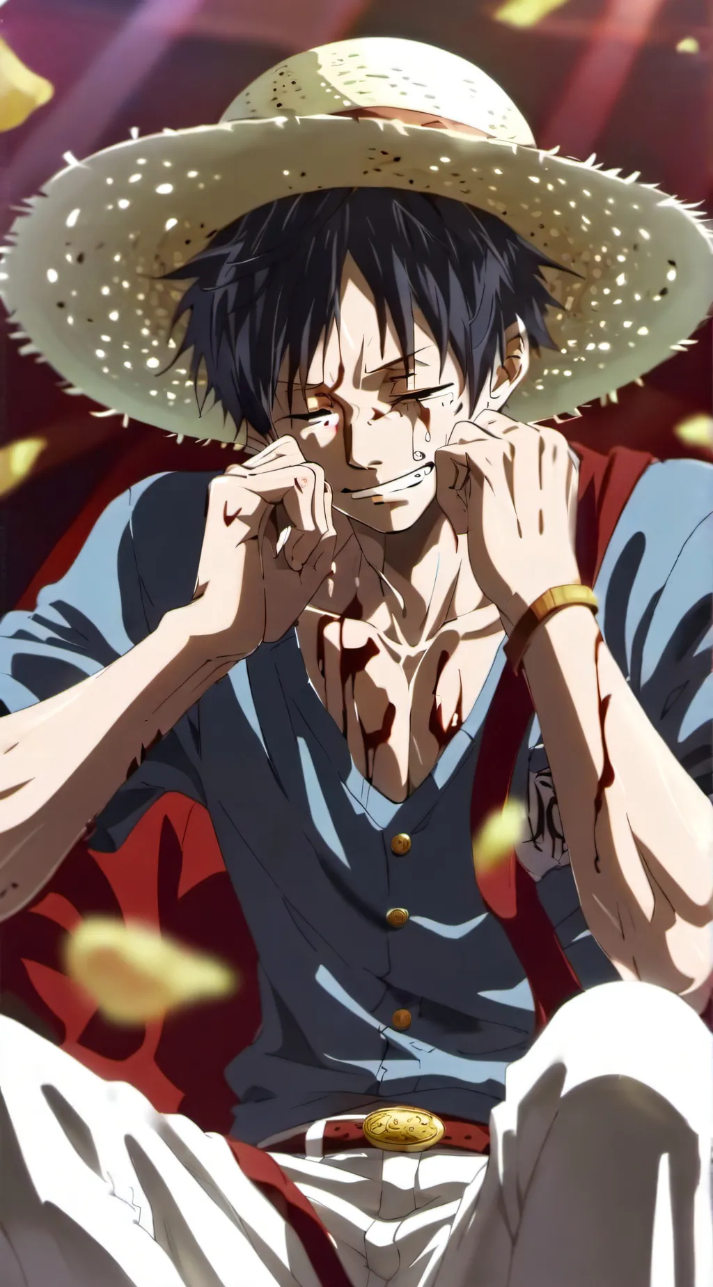 ai character: {°Luffy Angst°} background