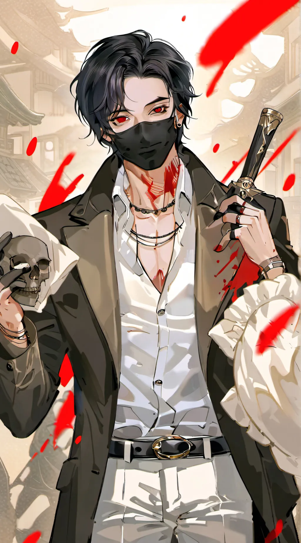 ai character: Someone lol background