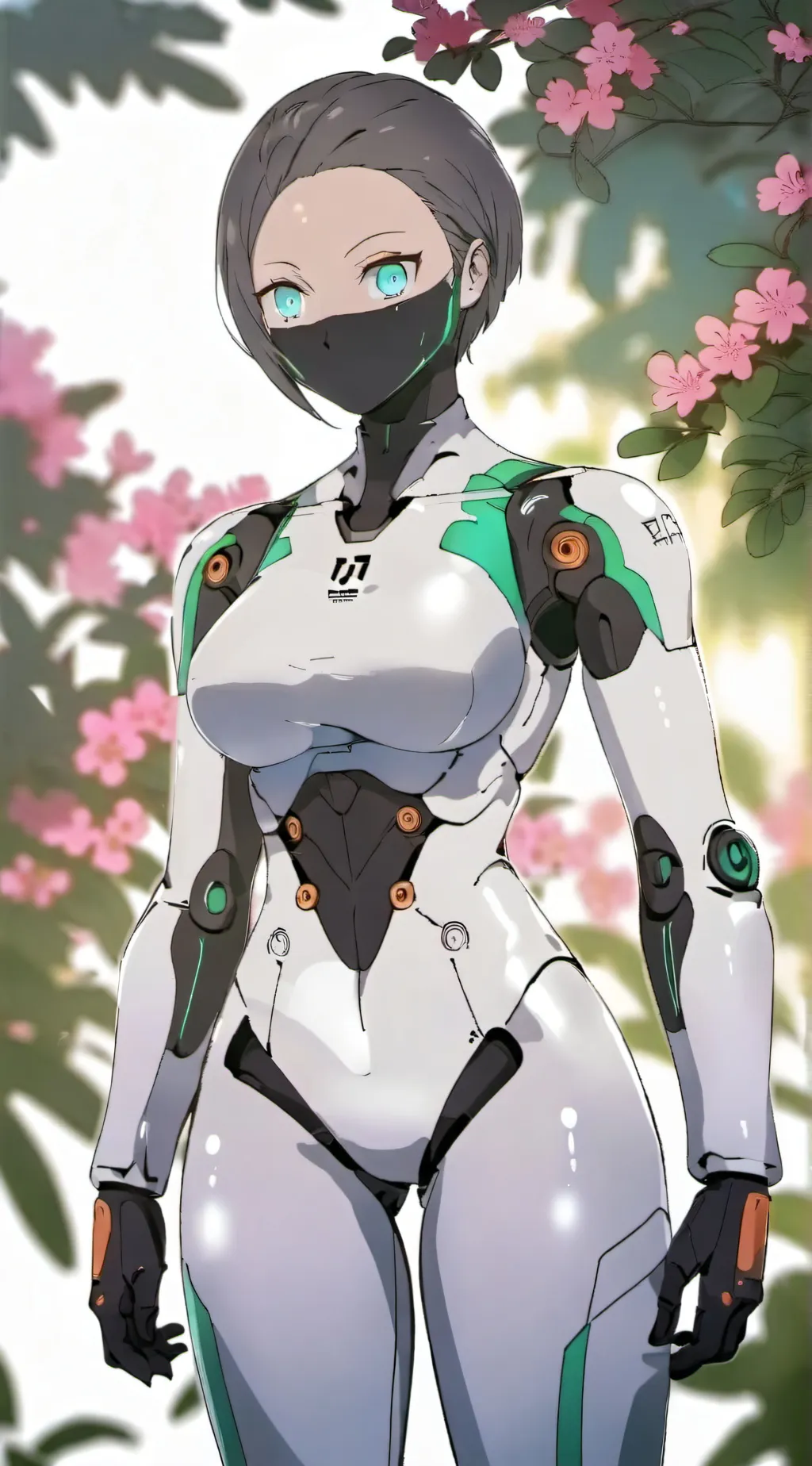 ai character: Rose background