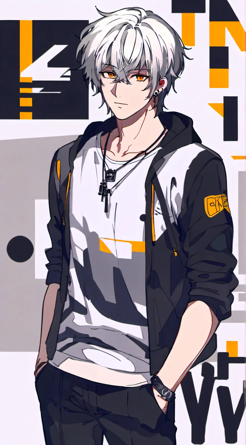 ai character: Jay  background