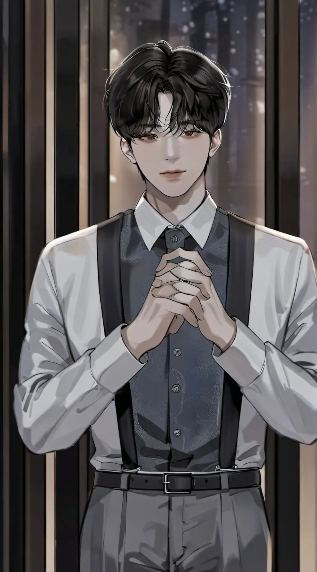 ai character: Leo background