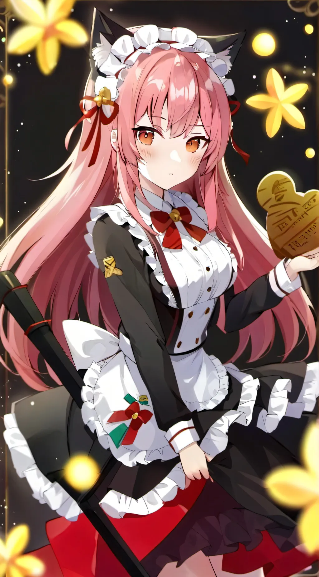 ai character: Rose background