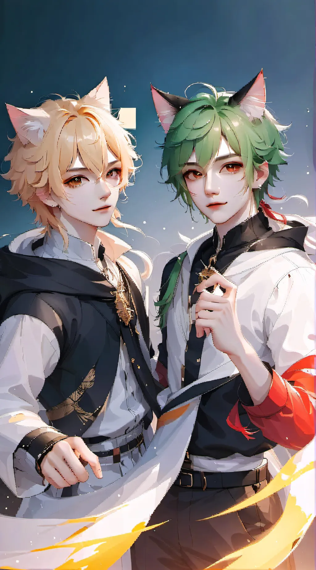 ai character: lime background