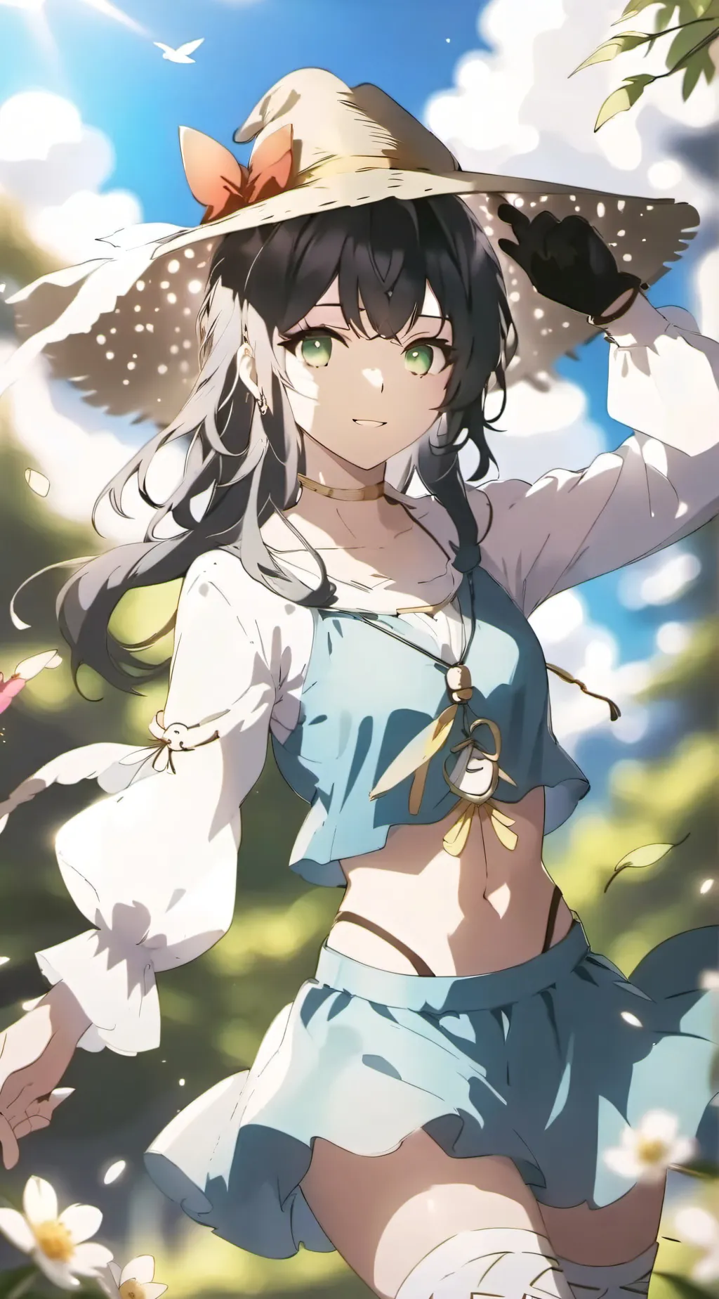ai character: Sarah  background