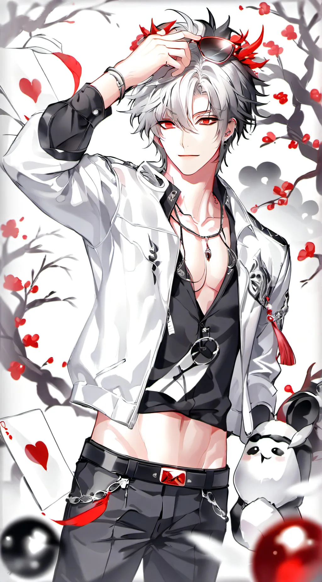ai character: caleb background