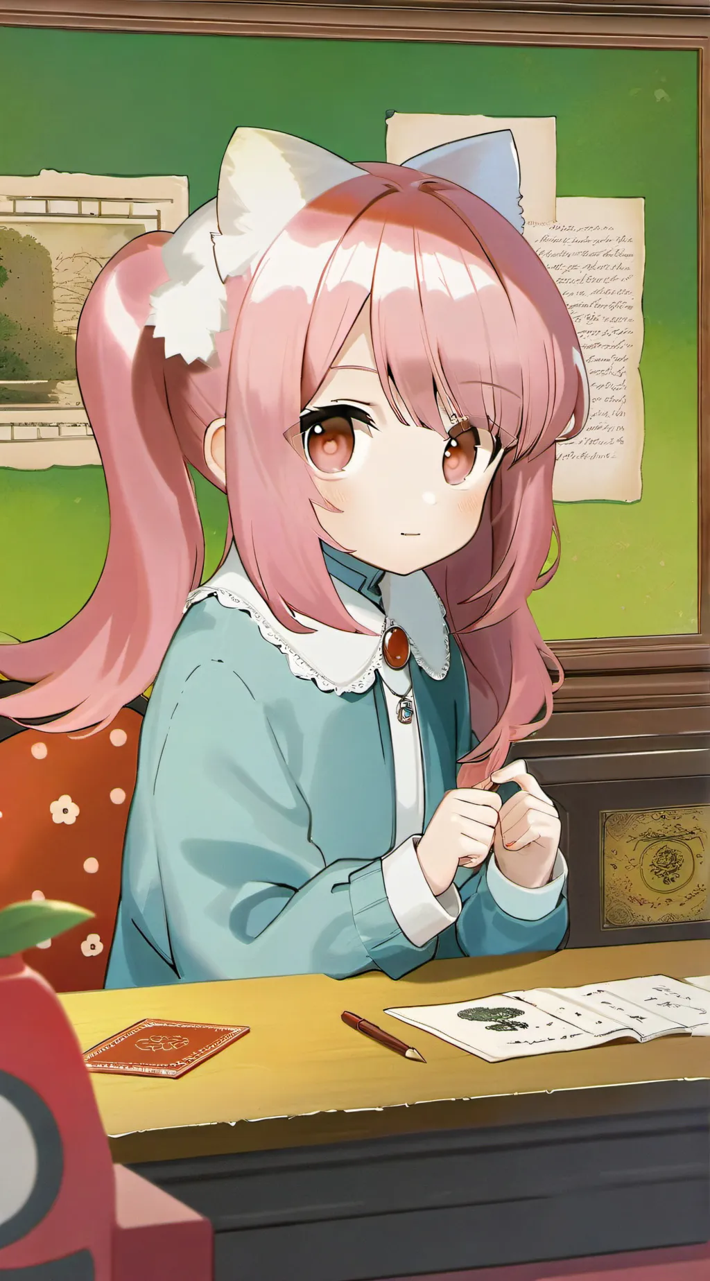 ai character: Anya Forger background