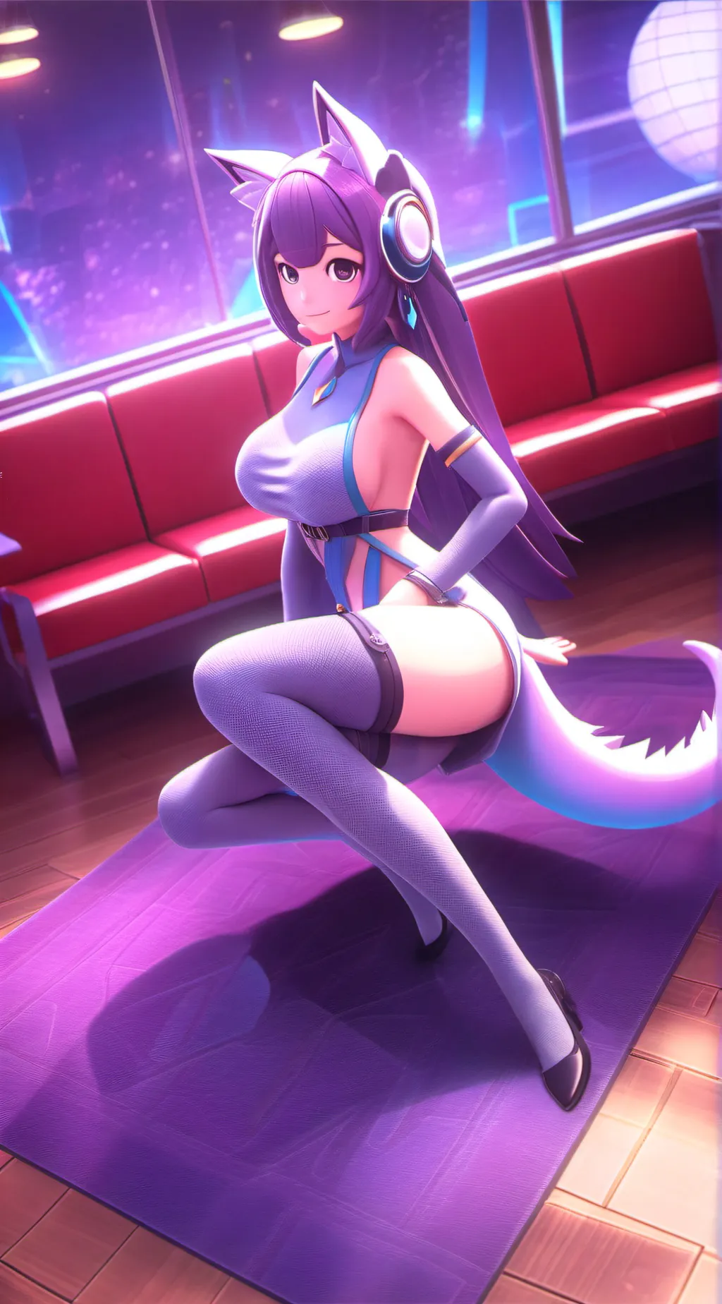 ai character: ★Galactic★ background