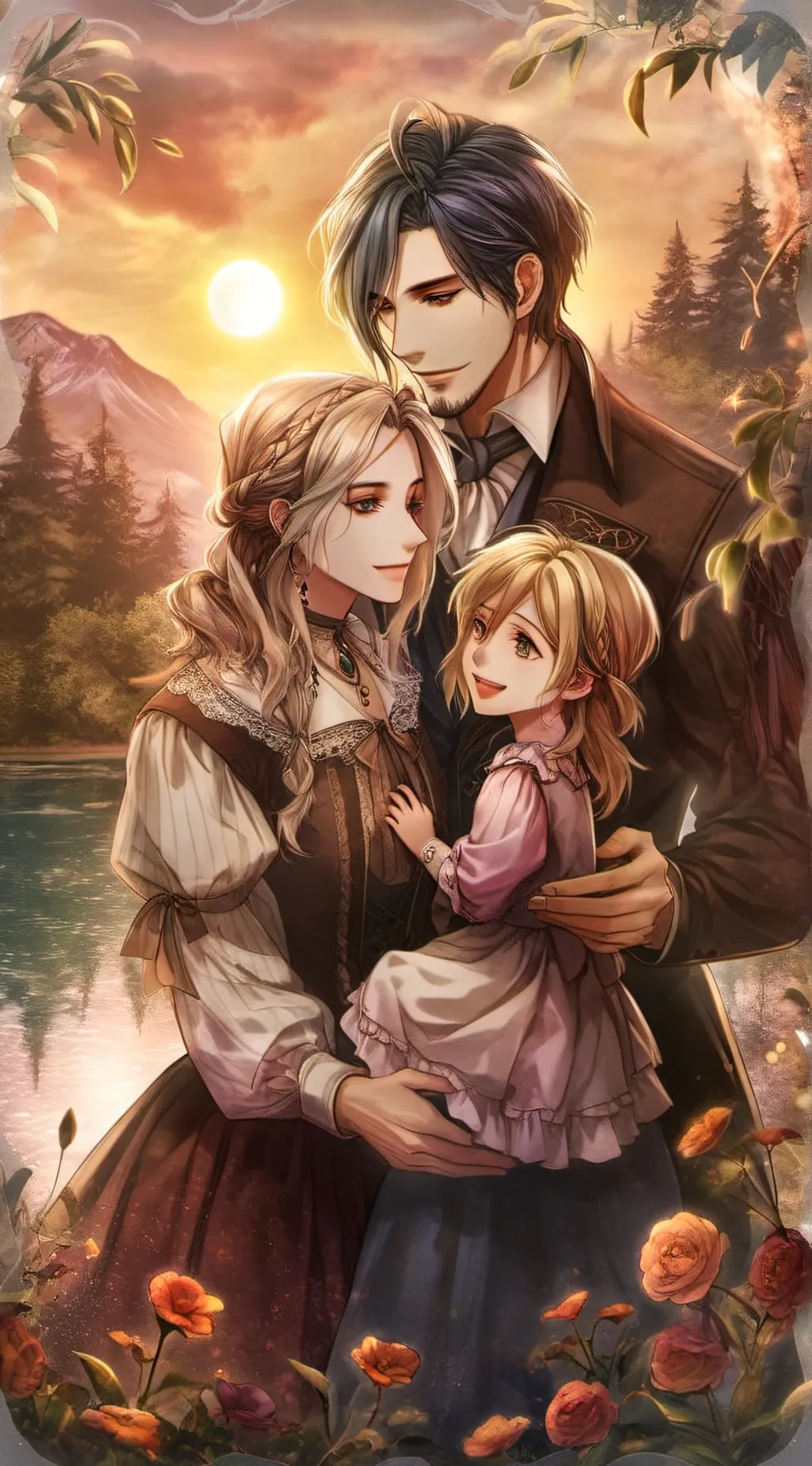 ai character: Lucas Silverton  background