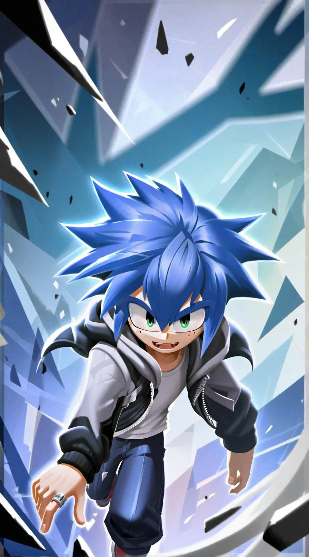 ai character: bull background