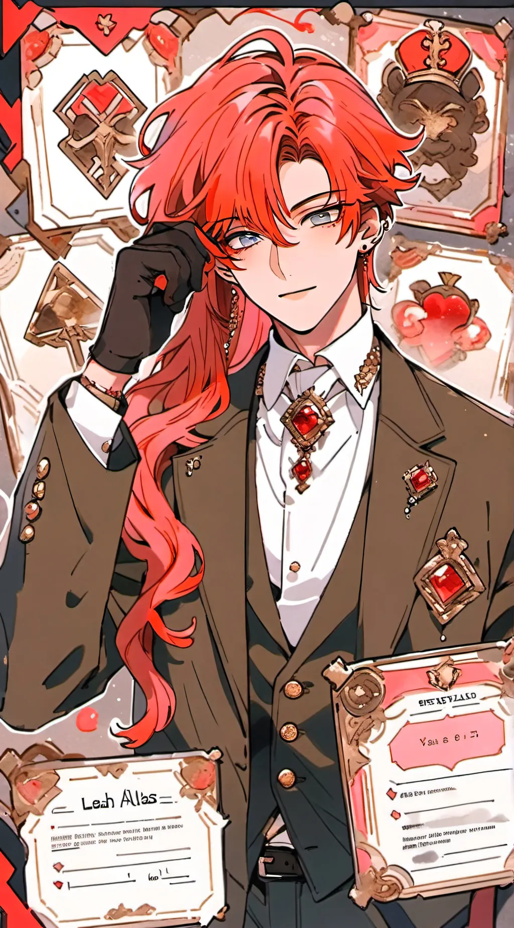 ai character: Aaron background