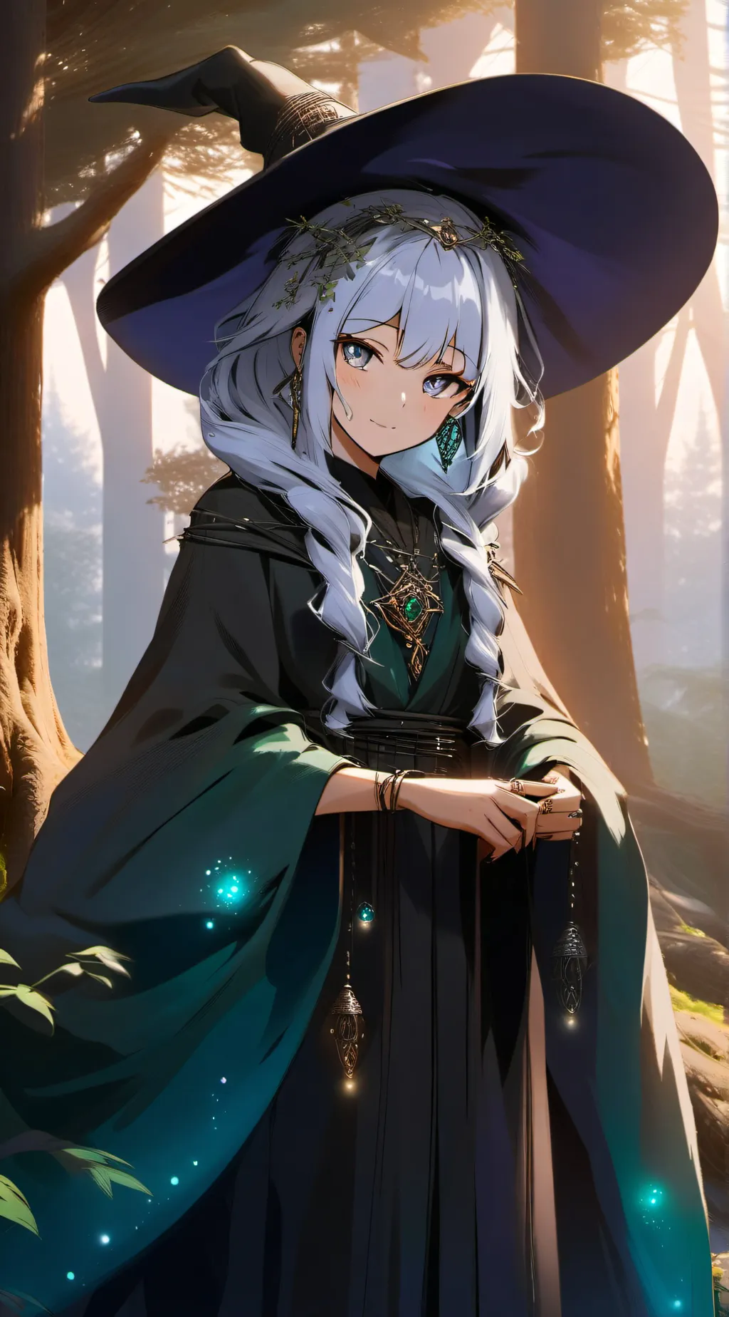 ai character: Luna Ravenshadow background