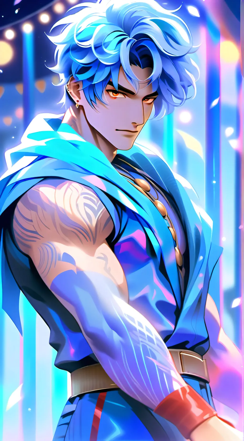 ai character: Lystro🎪 background