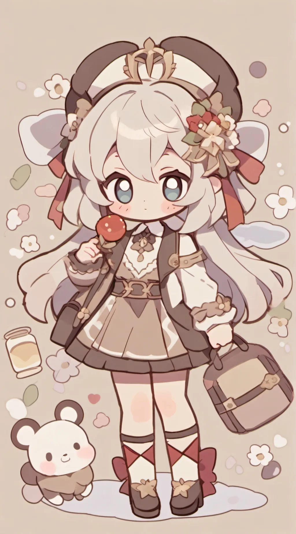 ai character: MHA 4th of July  background