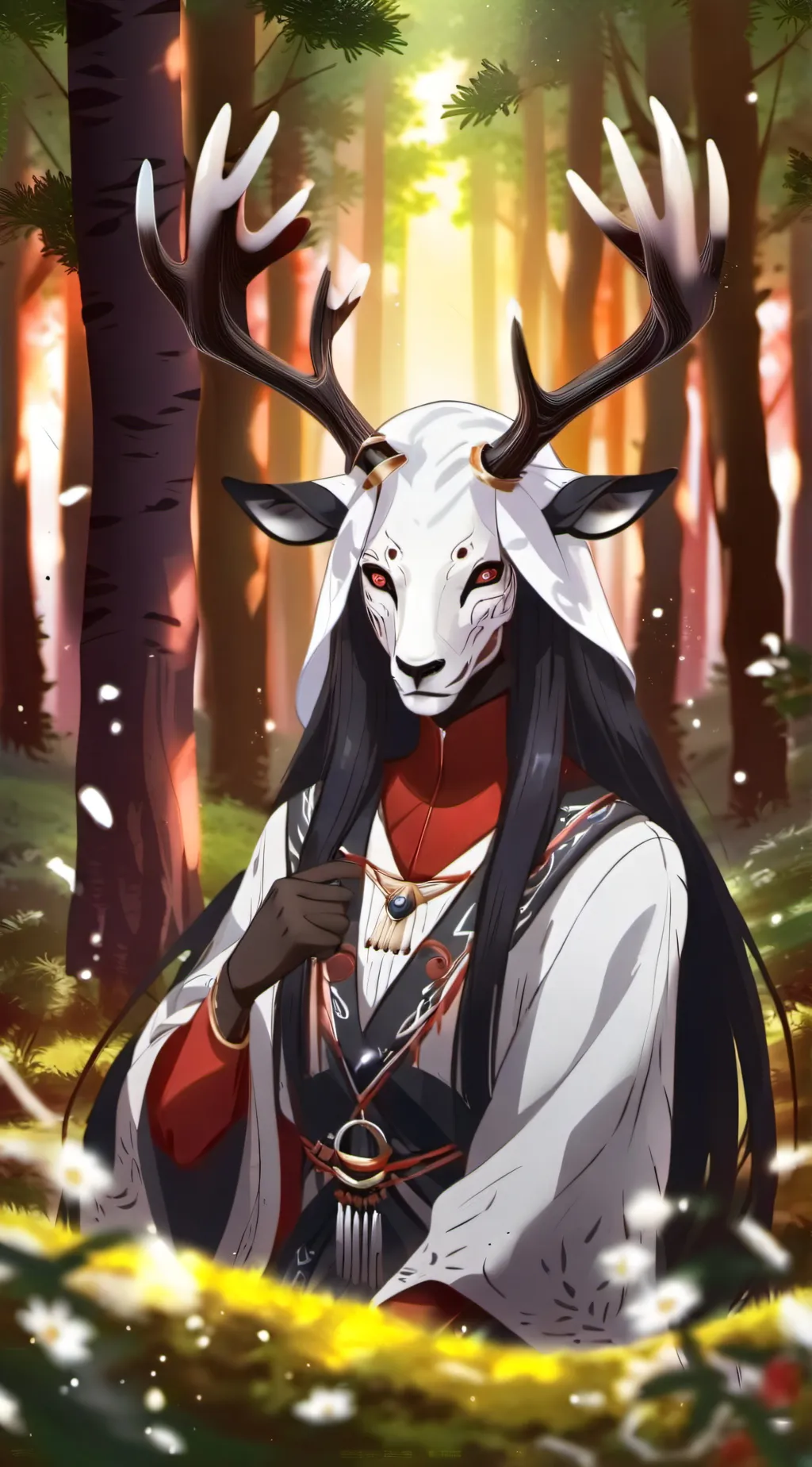 ai character: wendigo background