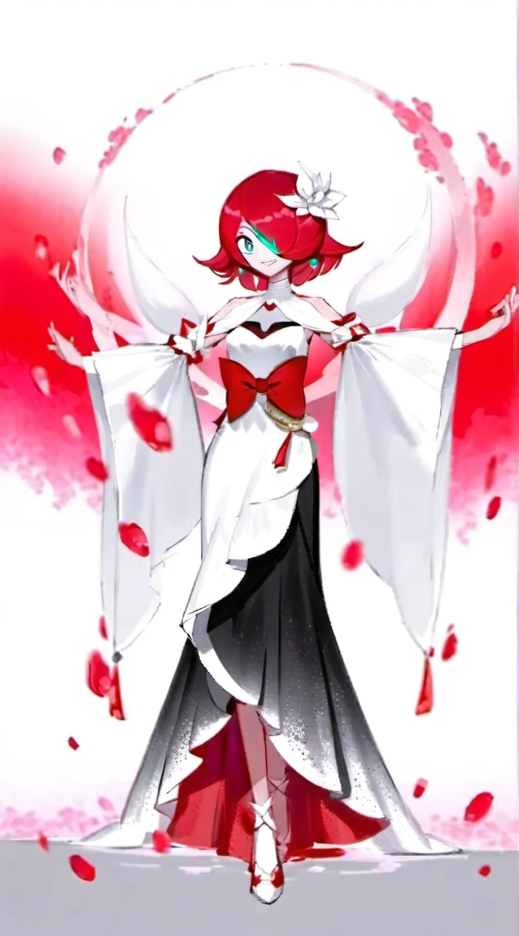 ai character: Scarlet background
