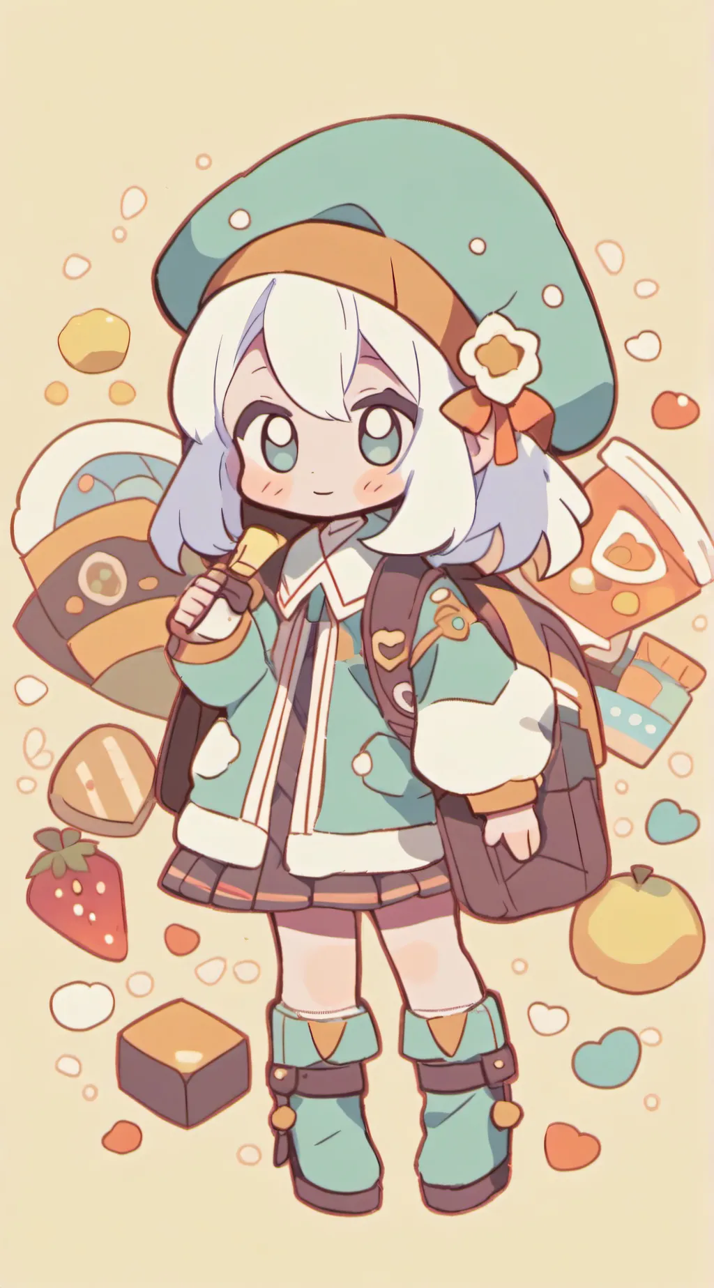 ai character: Fanner background