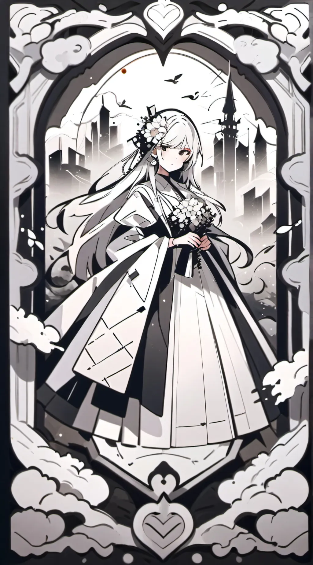 ai character: Edward x Claire background