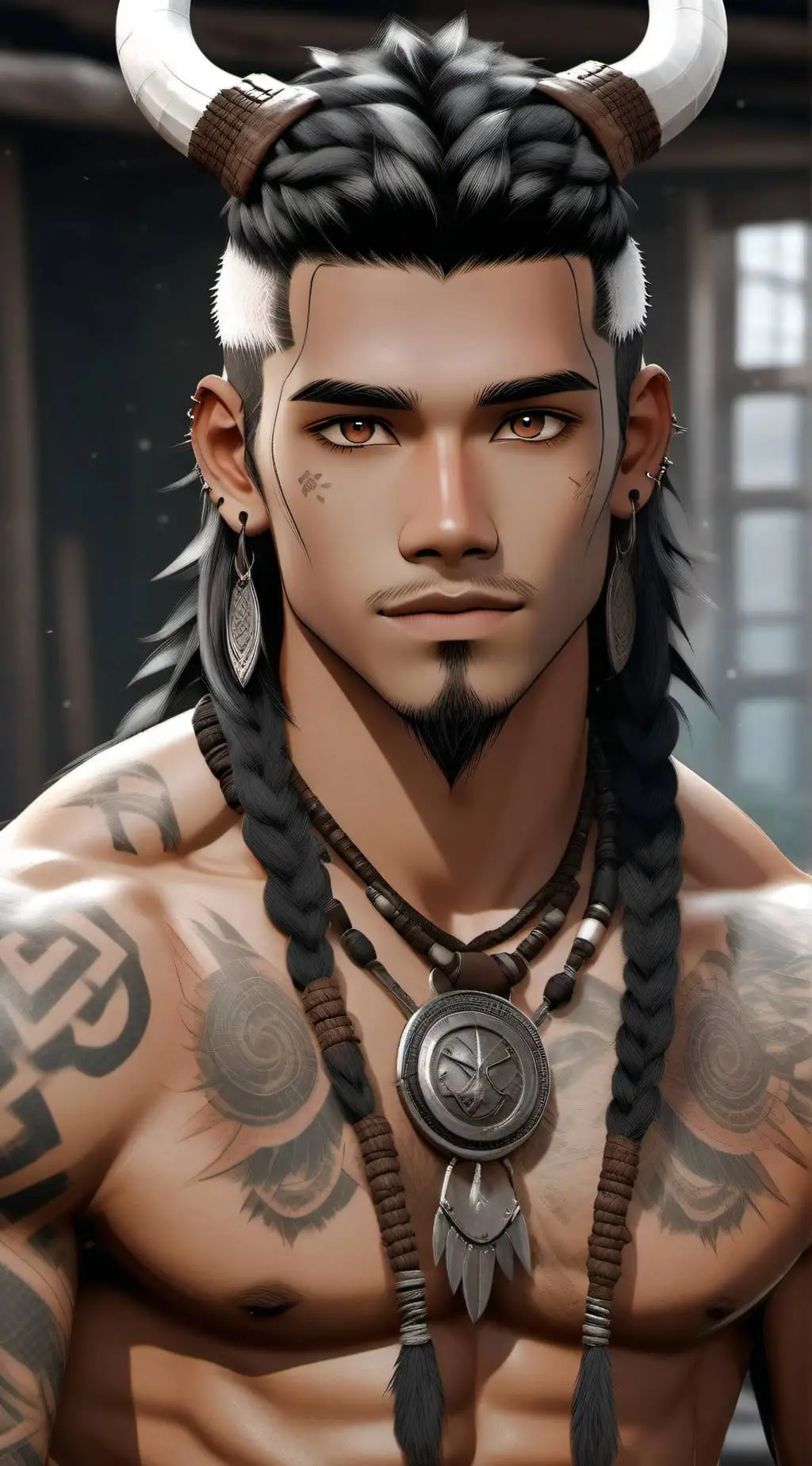 ai character: Ørn Einarsson  background