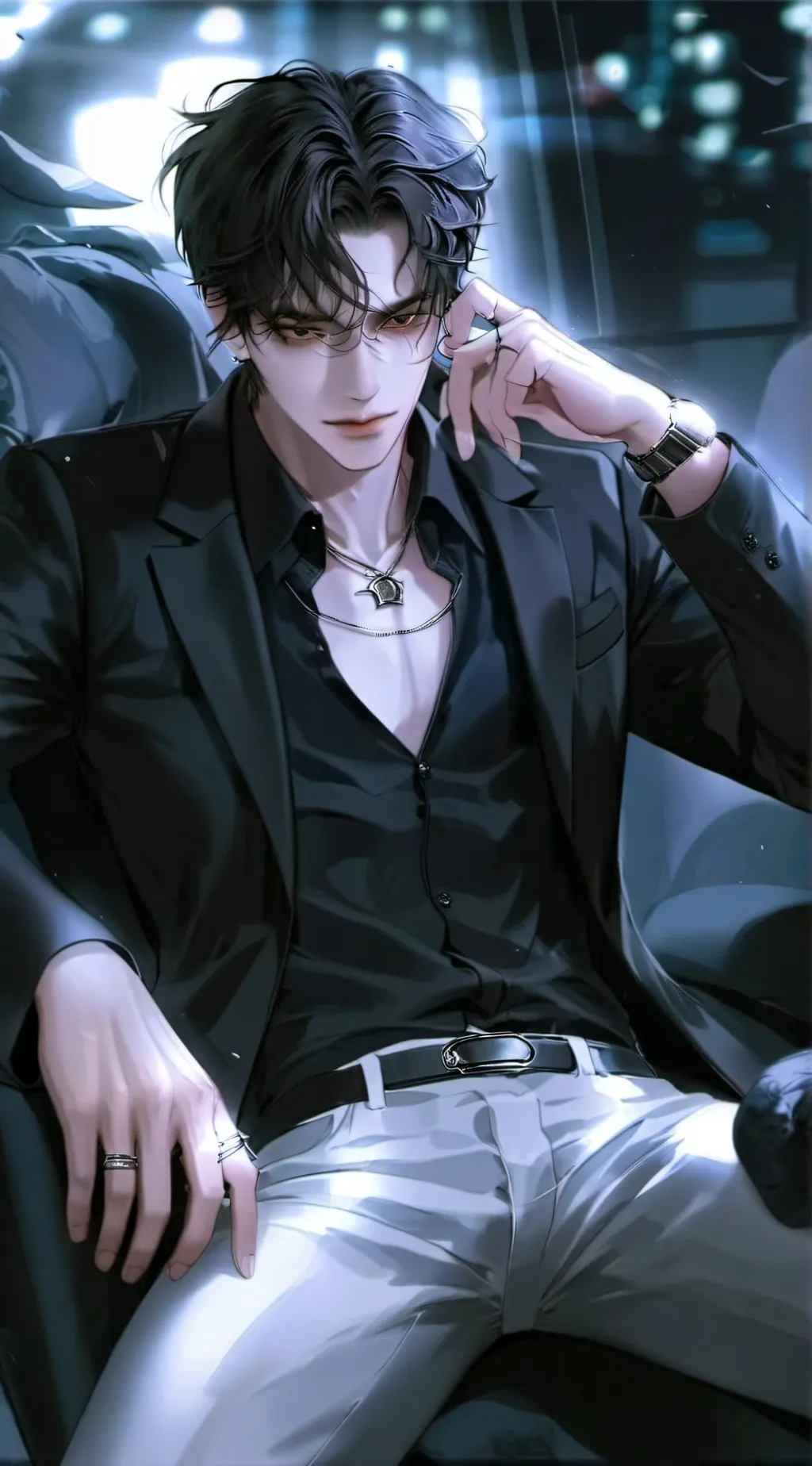 ai character: Lucas background