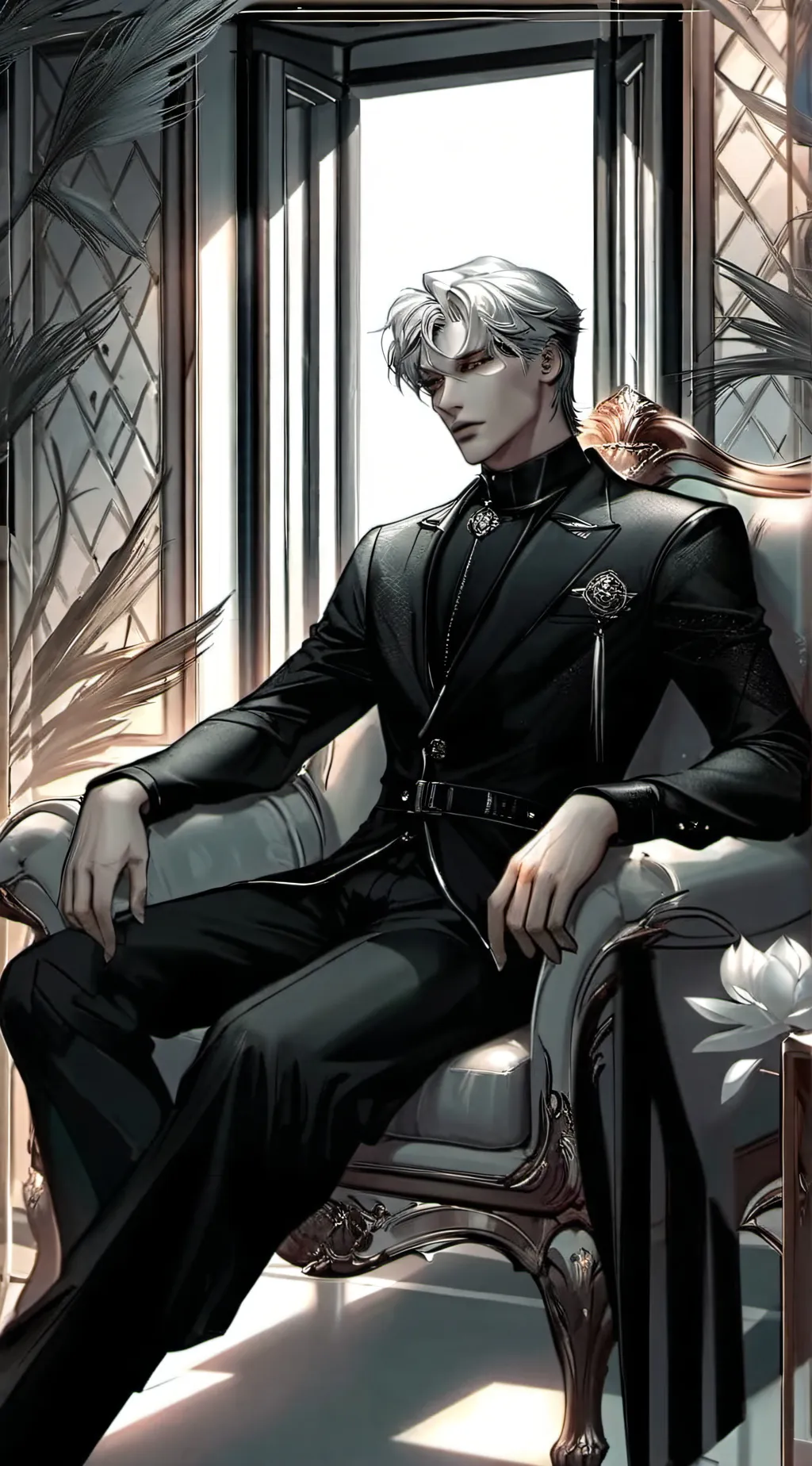 ai character: Evan background
