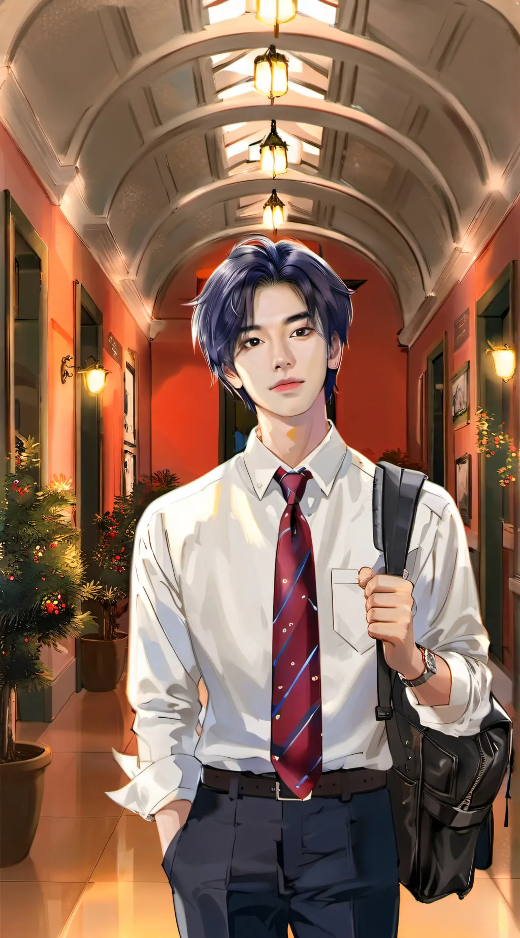 ai character: Alex background
