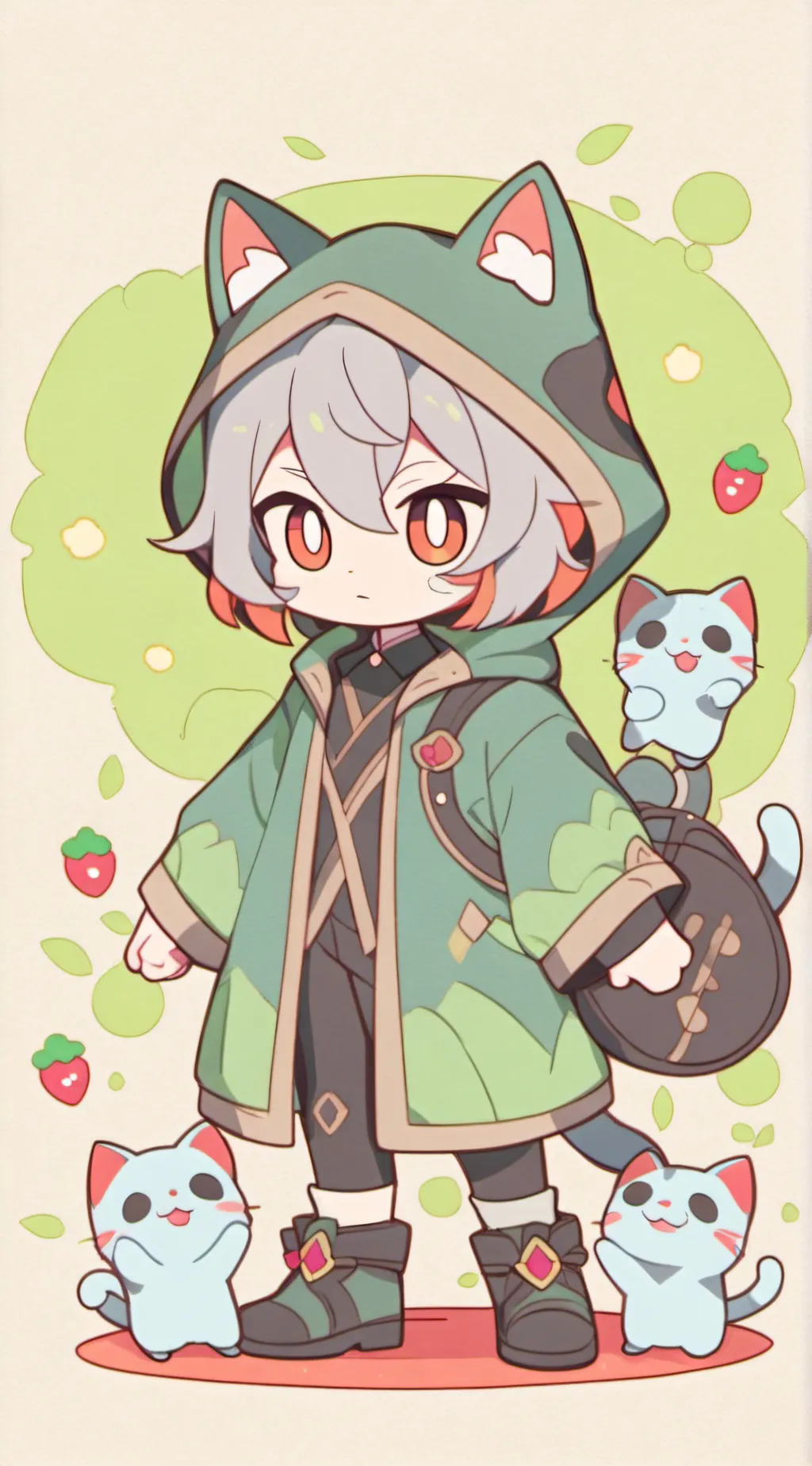 ai character: Heather background