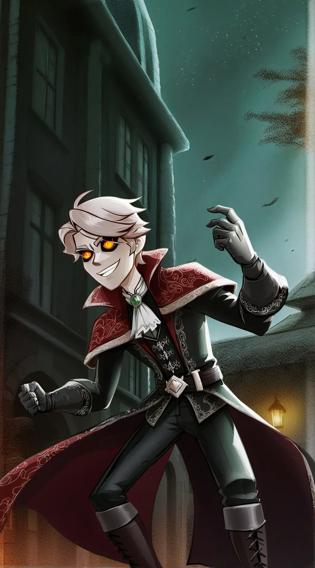 ai character: Lucifer background