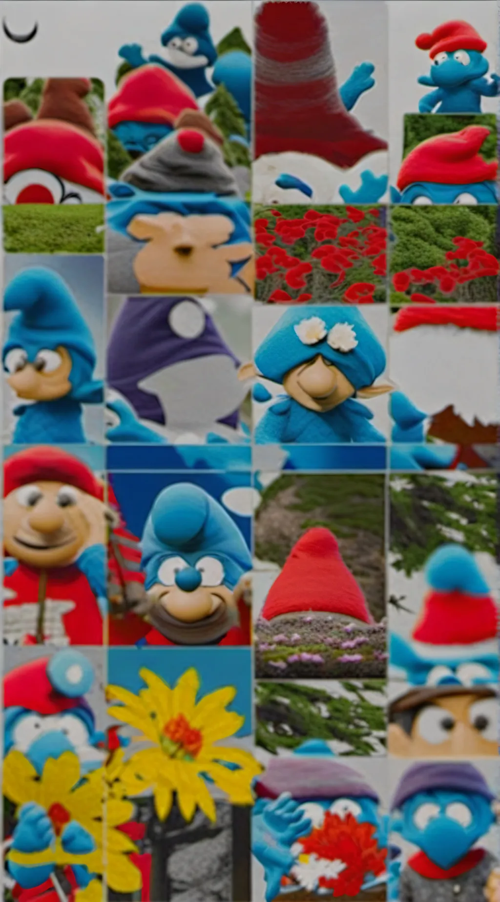 ai character: smerfs background