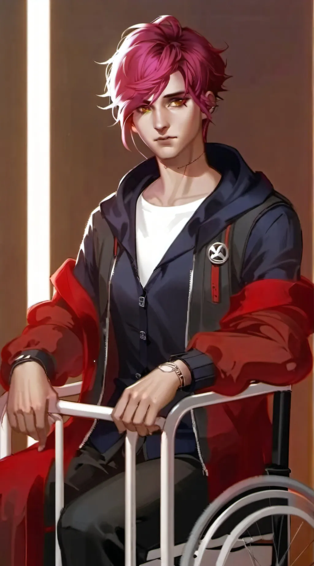 ai character: Vi (Arcane) background