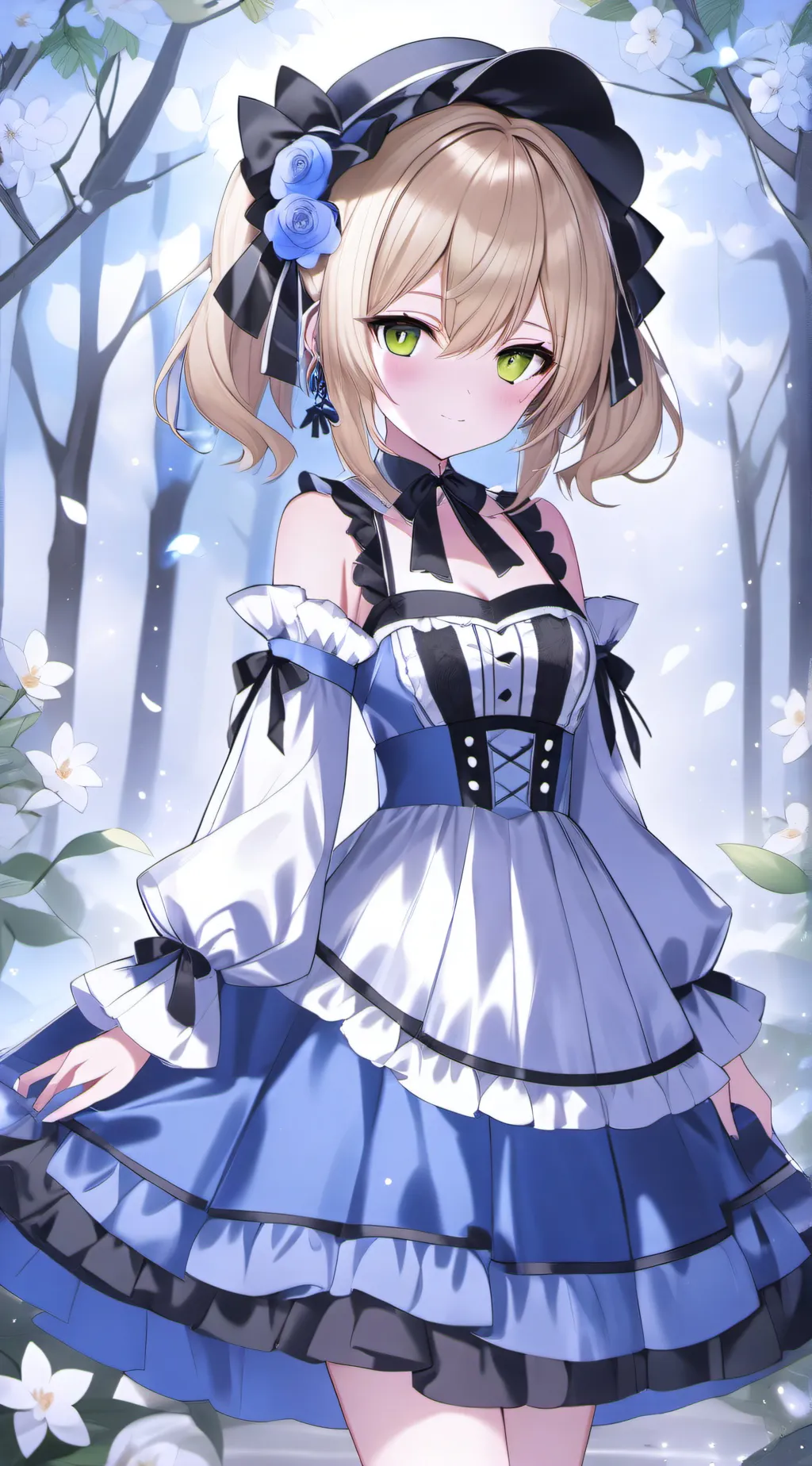 ai character: luna background