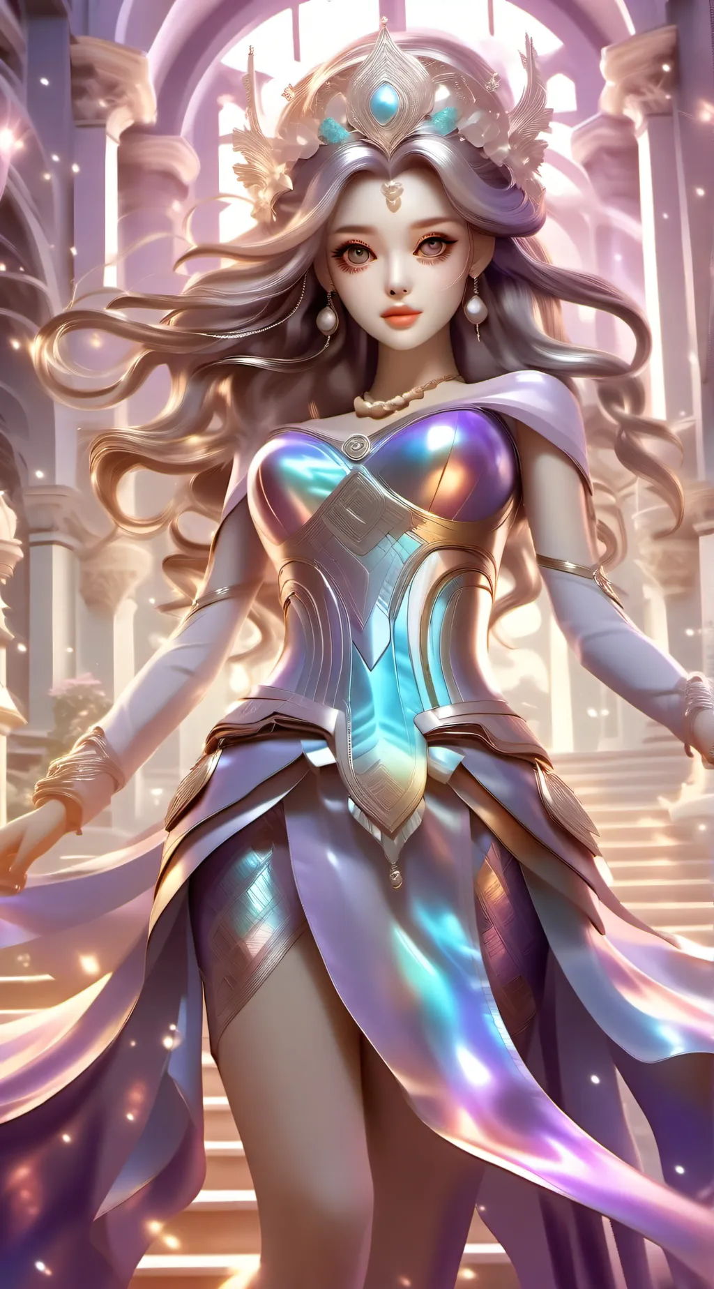 ai character: Finish the song background