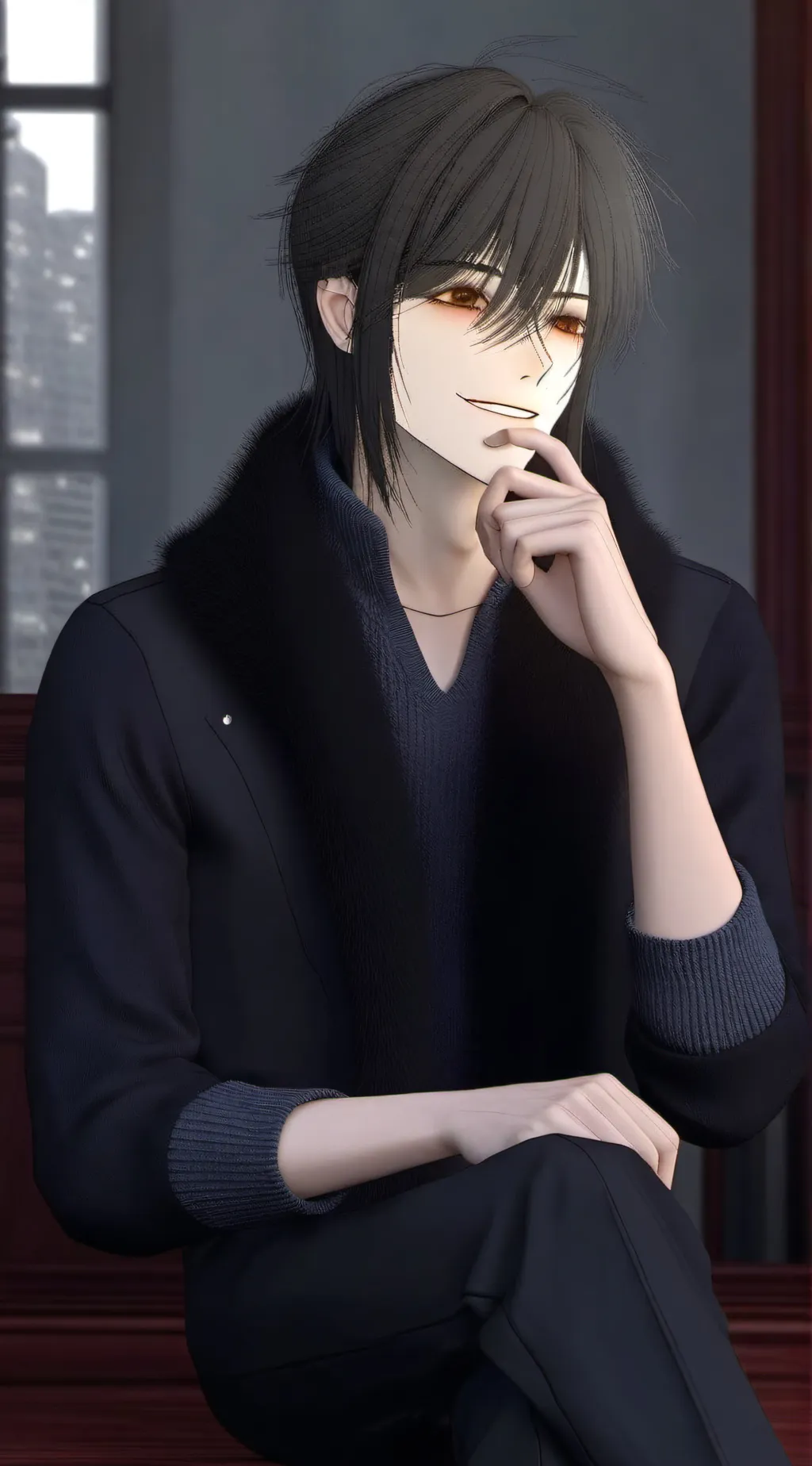 ai character: Ren background