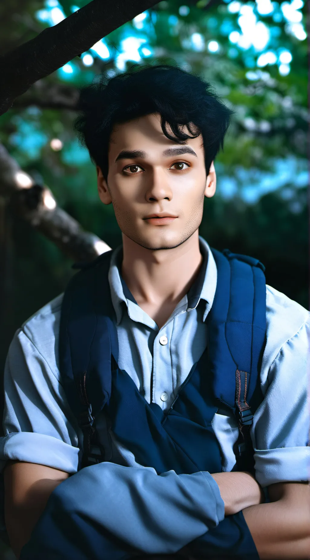 ai character: mattheo riddle background
