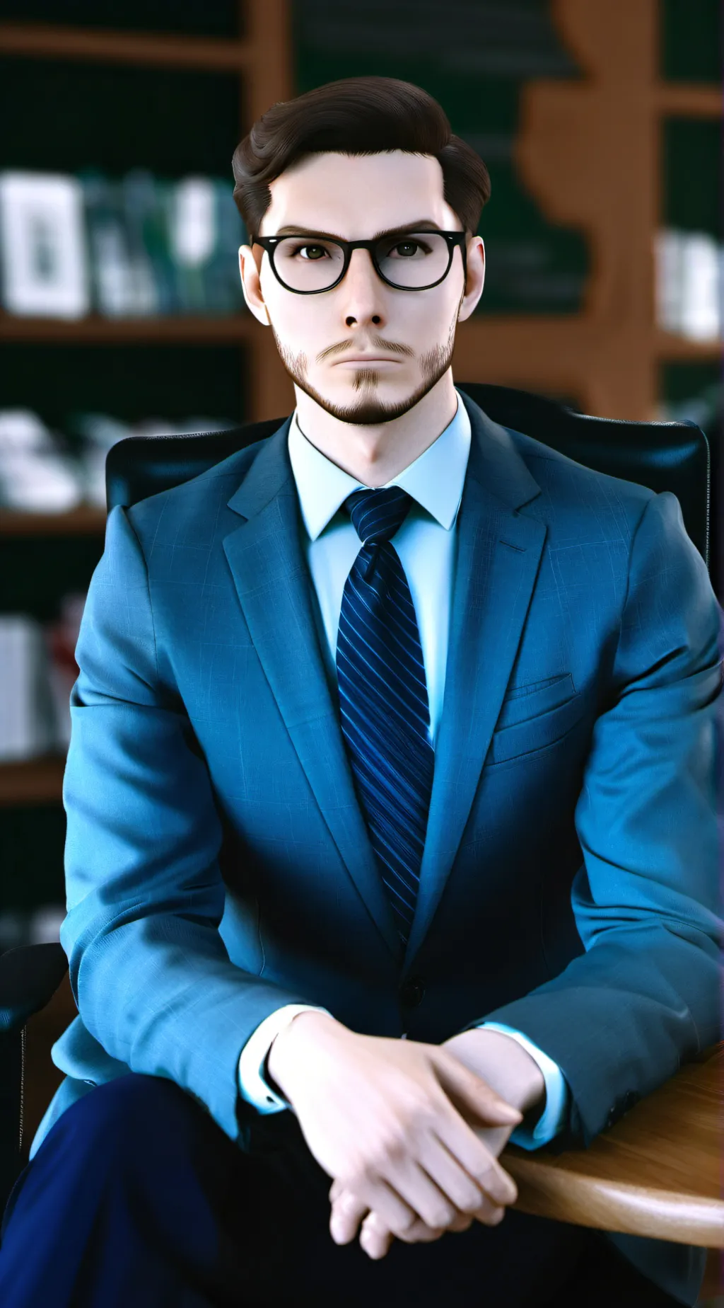 ai character: Guy Jamison  background
