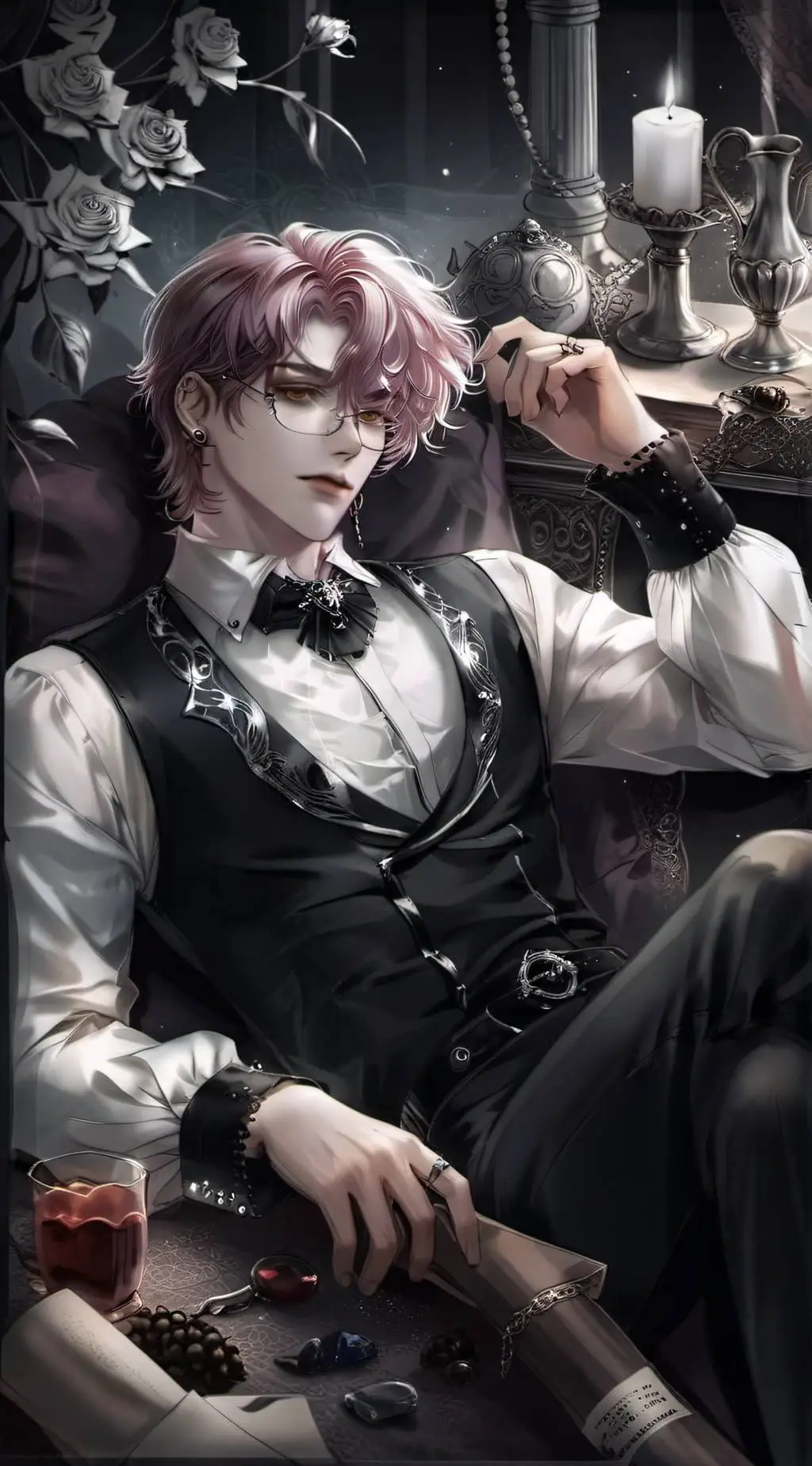 ai character: Elliott Hawthorne  background