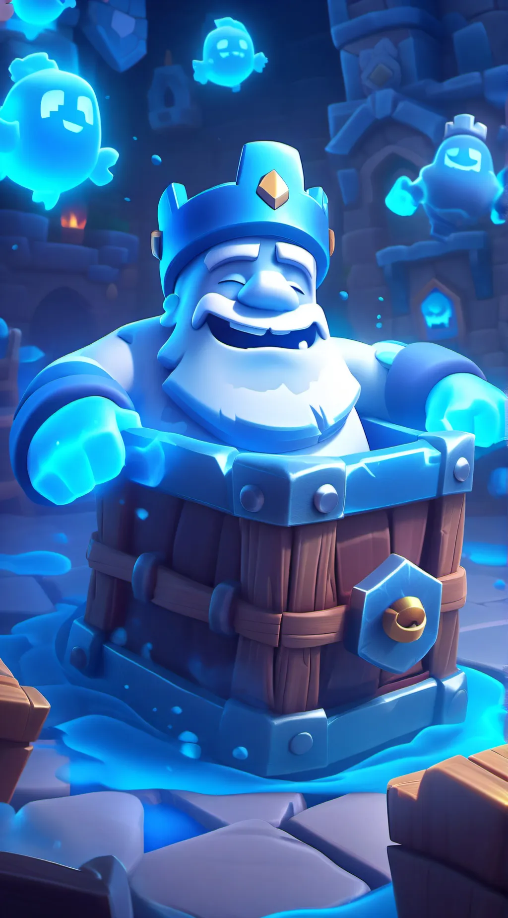 ai character: Royale Ghost CR background