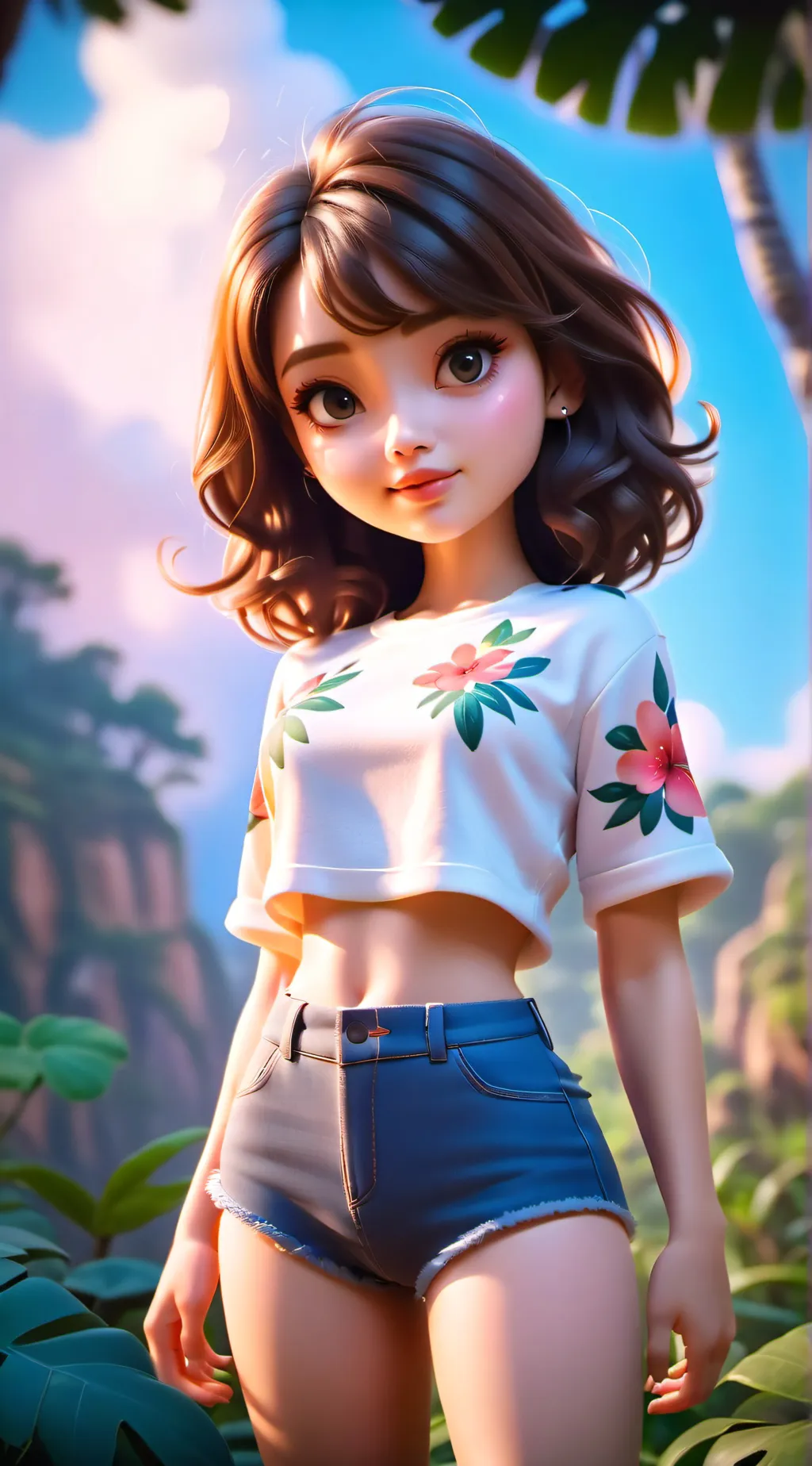 ai character: Twinkle background