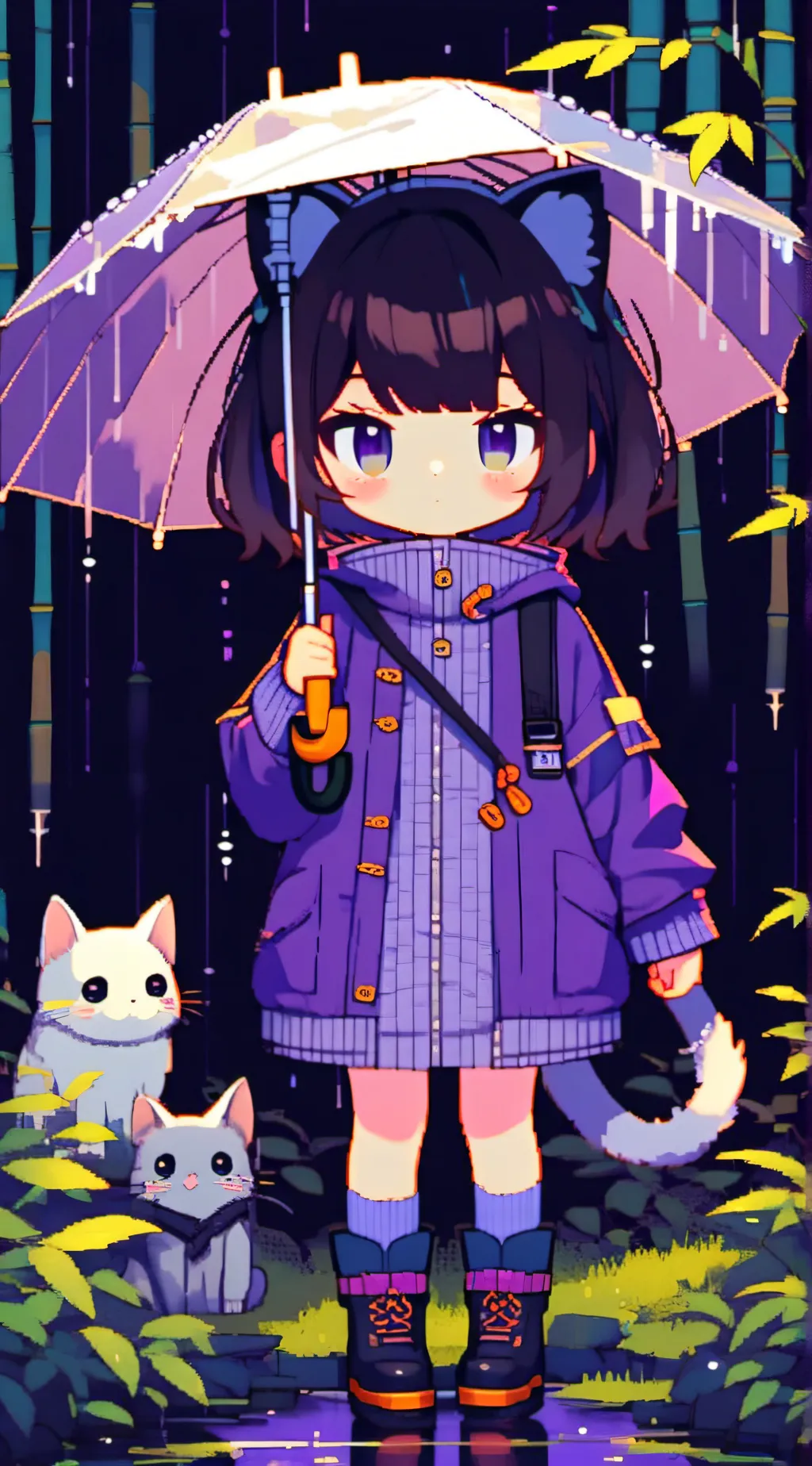 ai character: ☆lacey☆ background