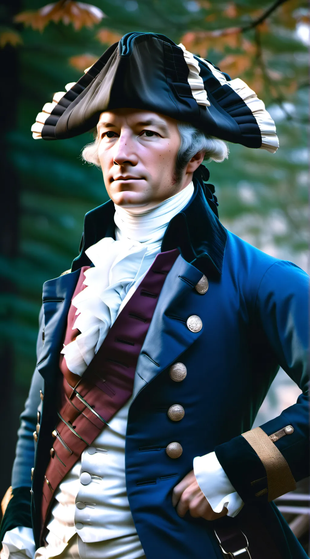 ai character: Alexander hamilton background