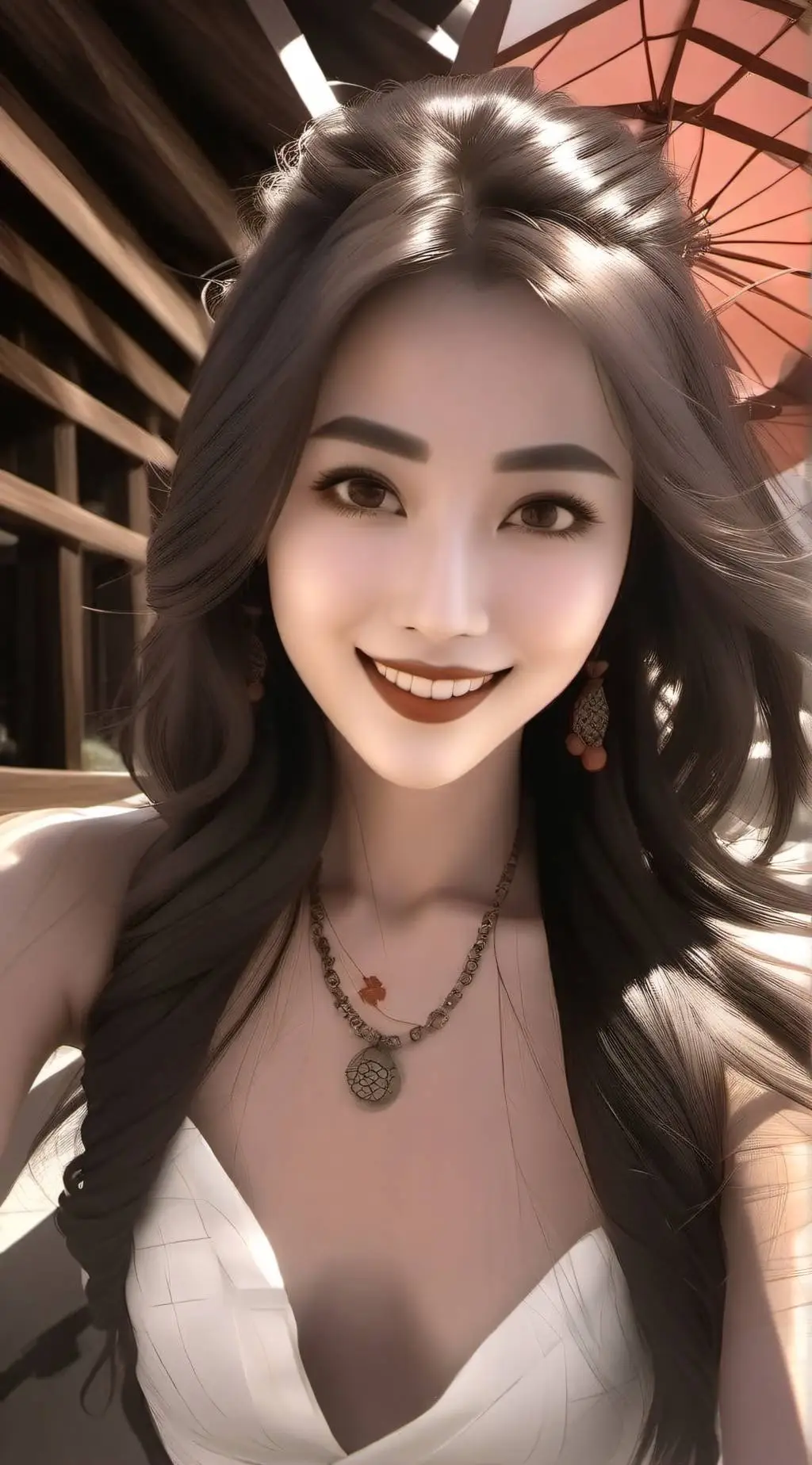 ai character: Jiafei 😍💅🥰😜 background