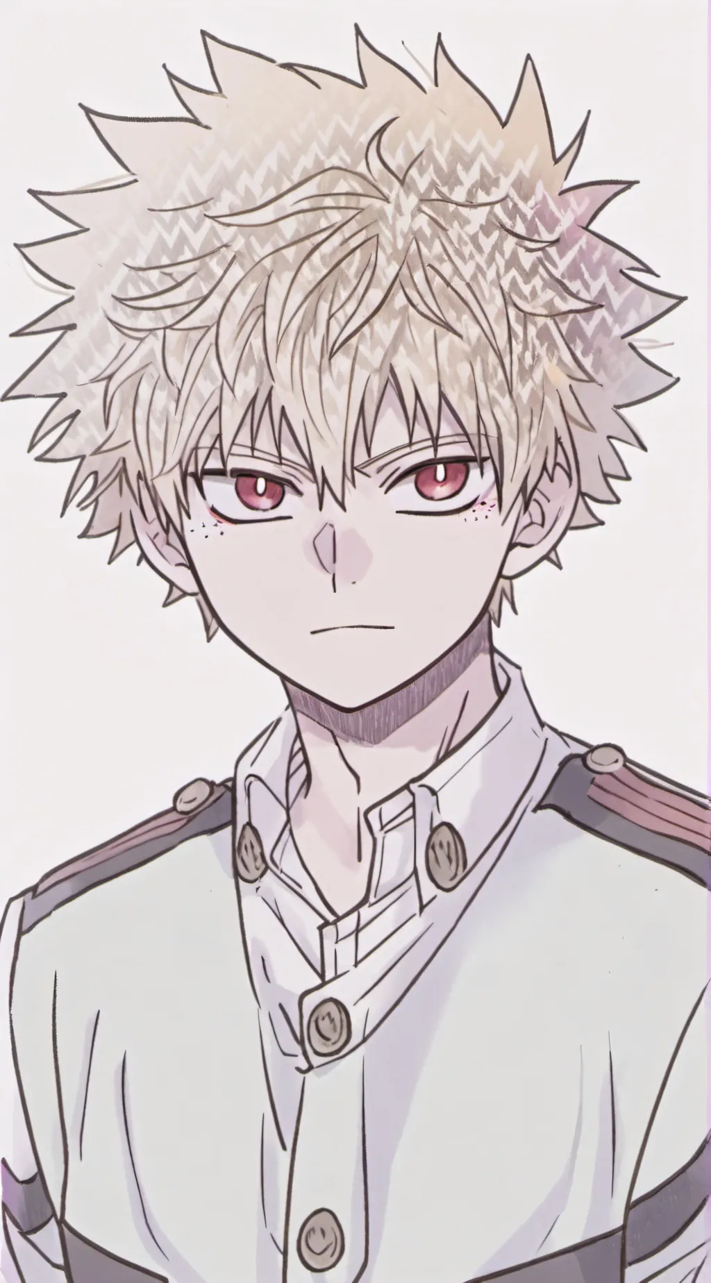 ai character: Katsuki Bakugo background
